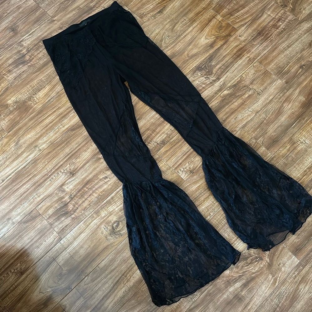 Lace bell bottoms